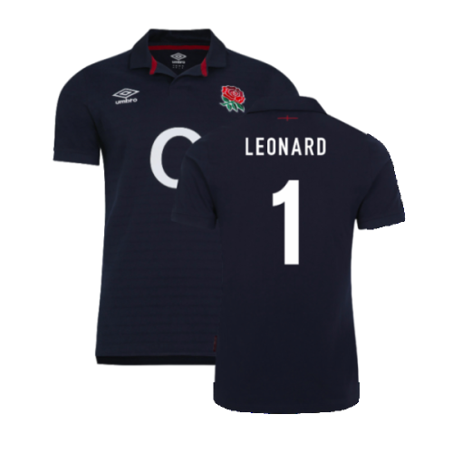 2023-2024 England Rugby Alternate Classic Jersey - Kids (Leonard 1)