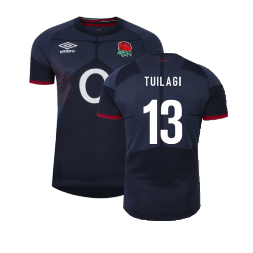 2023-2024 England Rugby Alternate Pro Jersey (Tuilagi 13)