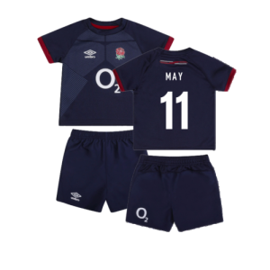 2023-2024 England Rugby Alternate Replica Baby Kit (May 11)