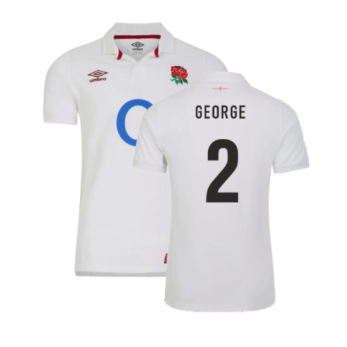 2023-2024 England Rugby Home Classic Shirt (Kids) (George 2)