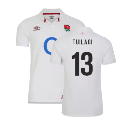 2023-2024 England Rugby Home Classic Shirt (Kids) (Tuilagi 13)