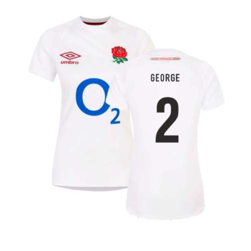 2023-2024 England Rugby Home Replica Shirt (Womens) (George 2)