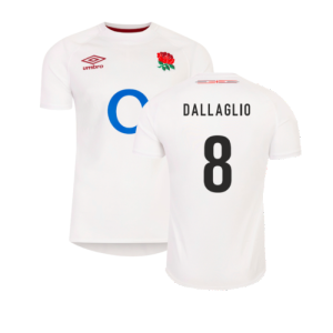 2023-2024 England Rugby Home Shirt (Dallaglio 8)