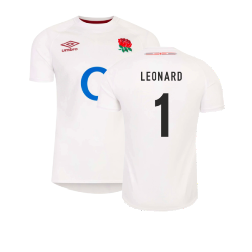 2023-2024 England Rugby Home Shirt (Kids) (Leonard 1)