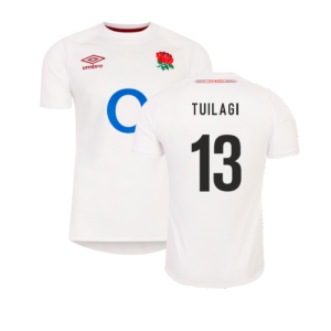 2023-2024 England Rugby Home Shirt (Tuilagi 13)