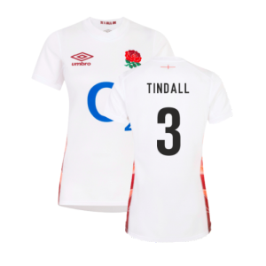 2023-2024 England Rugby Red Roses Rugby Jersey (Ladies) (Tindall 3) 2023-2024 England Rugby Red Roses Rugby Jersey (Ladies) (Tindall 3)