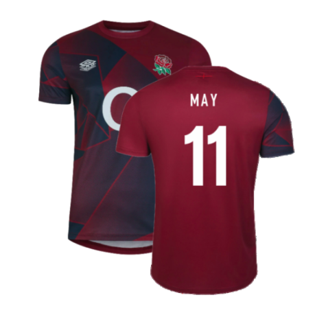 2023-2024 England Rugby Warm Up Jersey (Navy Blazer) (May 11)