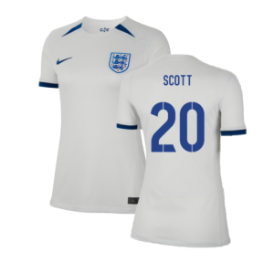 2023-2024 England WWC Home Shirt (Ladies) (SCOTT 20)