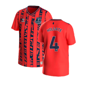 2023-2024 Everton Away Shirt (Kids) (HOLGATE 4)