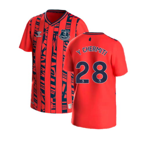 2023-2024 Everton Away Shirt (Kids) (Y Chermiti 28)