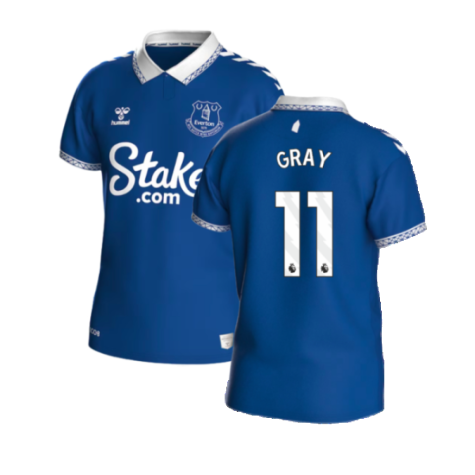 2023-2024 Everton Home Shirt (GRAY 11)