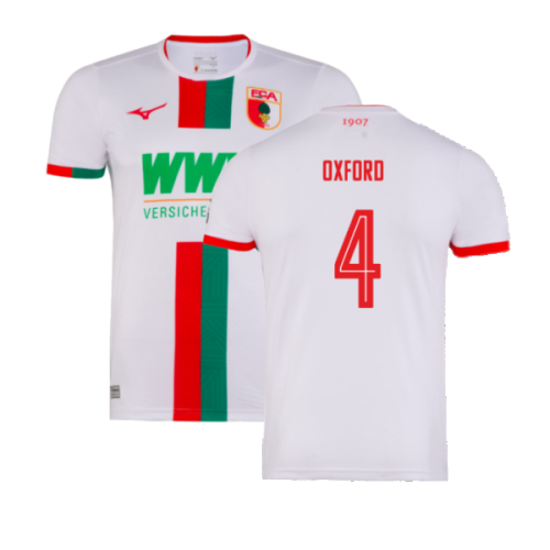 2023-2024 FC Augsburg Home Shirt (Oxford 4)