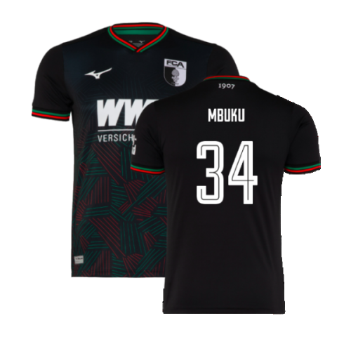 2023-2024 FC Augsburg Third Shirt (Mbuku 34)