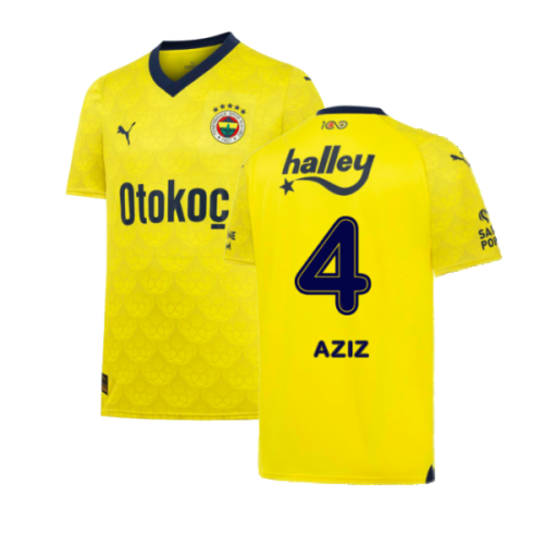 2023-2024 Fenerbahce Away Shirt (AZIZ 4)