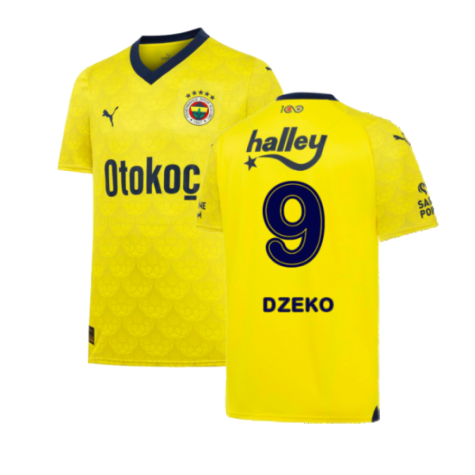 2023-2024 Fenerbahce Away Shirt (DZEKO 9)