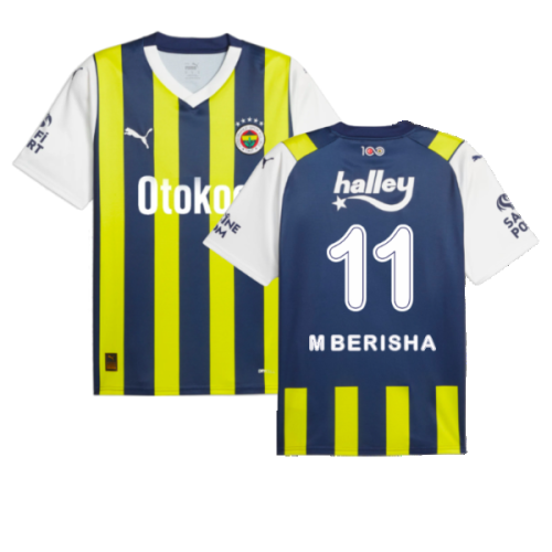 2023-2024 Fenerbahce Home Shirt (M BERISHA 11)