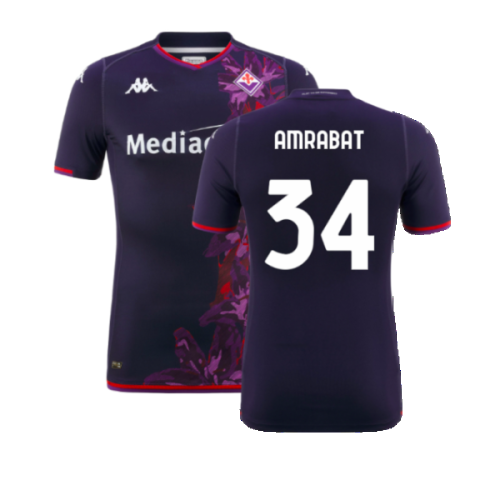 2023-2024 Fiorentina Kombat Pro Third Jersey (Amrabat 34)