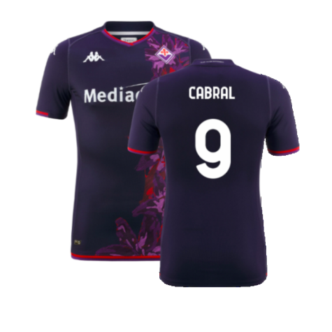 2023-2024 Fiorentina Kombat Pro Third Jersey (Cabral 9)