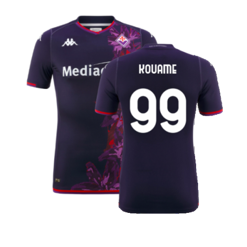 2023-2024 Fiorentina Kombat Pro Third Jersey (Kouame 99)