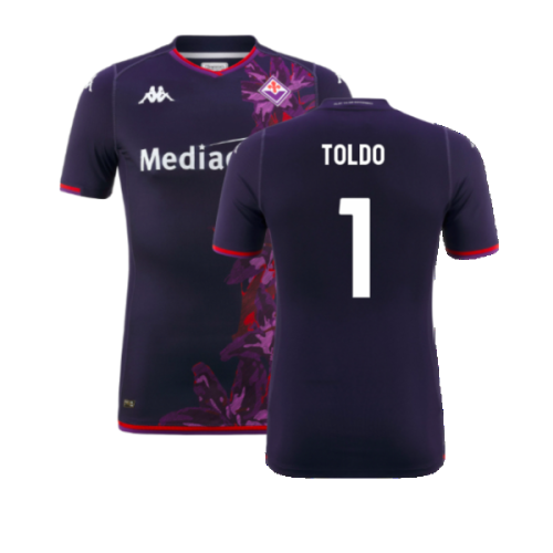 2023-2024 Fiorentina Kombat Pro Third Jersey (Toldo 1)