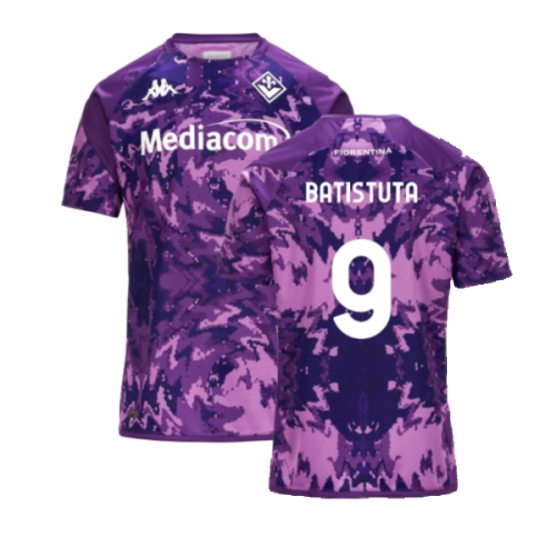 2023-2024 Fiorentina Pre-Match Shirt (Violet) (Batistuta 9)