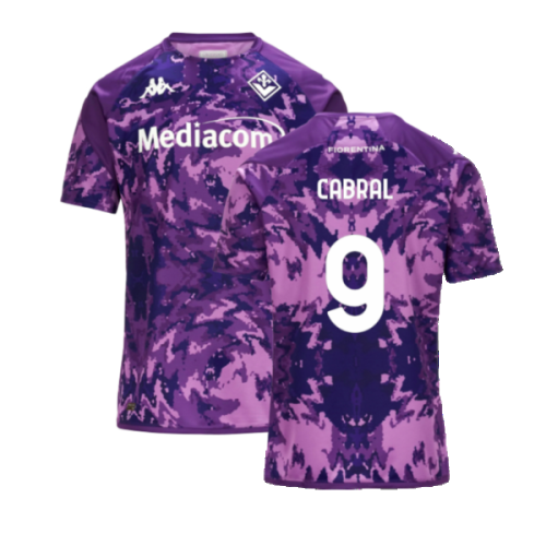 2023-2024 Fiorentina Pre-Match Shirt (Violet) (Cabral 9)