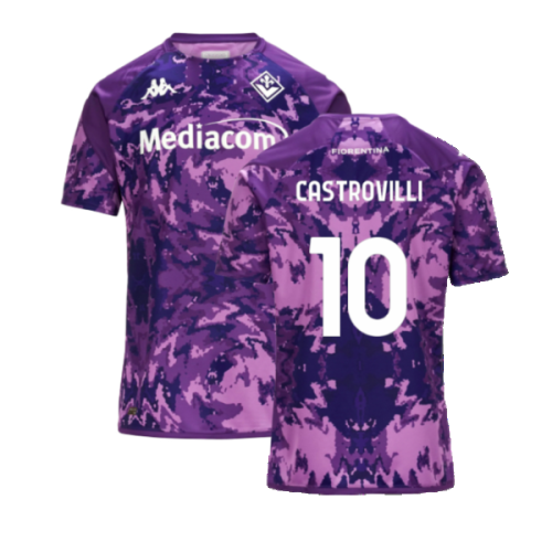 2023-2024 Fiorentina Pre-Match Shirt (Violet) (Castrovilli 10)