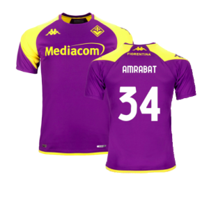 2023-2024 Fiorentina Training Shirt (Purple) (Amrabat 34)