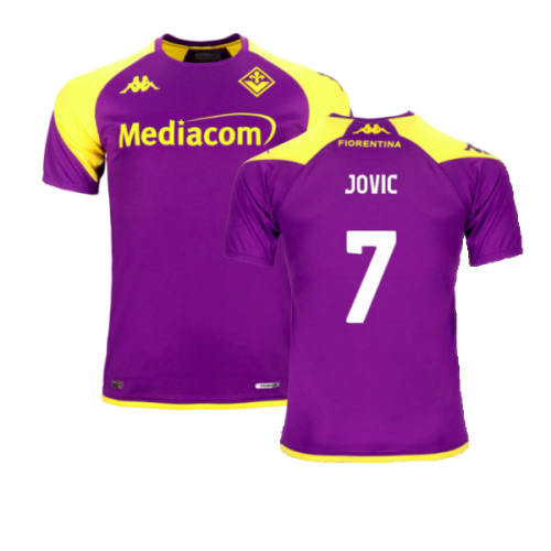 2023-2024 Fiorentina Training Shirt (Purple) (Jovic 7)