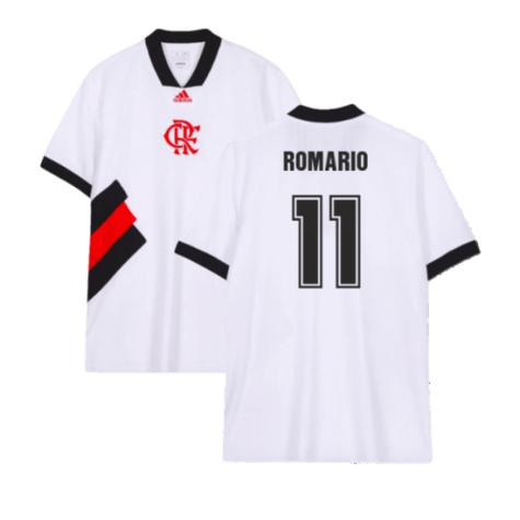 2023-2024 Flamengo Icon Jersey (White) (Romario 11)