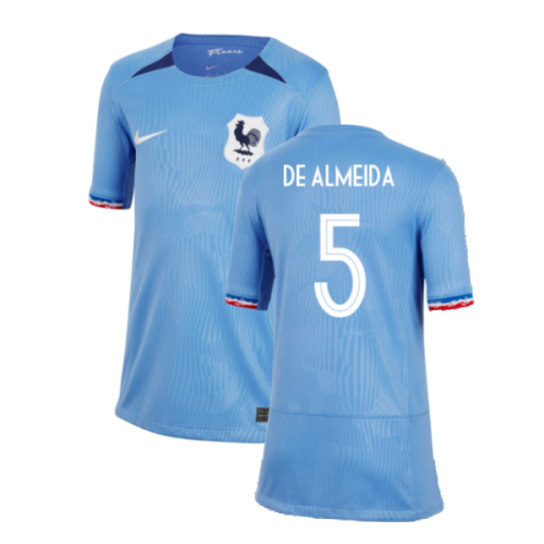 2023-2024 France Home Shirt (Kids) (De Almeida 5)