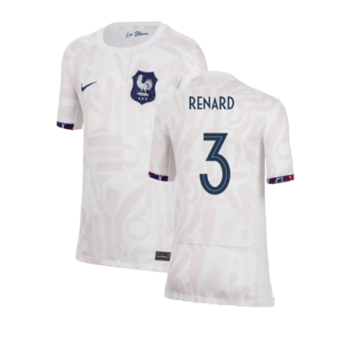 2023-2024 France WWC Away Shirt (Kids) (Renard 3)