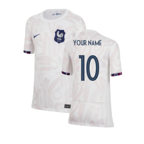 2023-2024 France WWC Away Shirt (Kids) (Your Name)