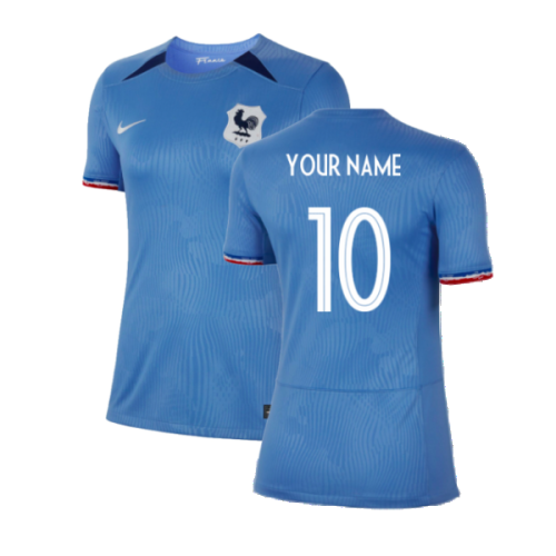 2023-2024 France WWC Home Shirt (Ladies) (Your Name)