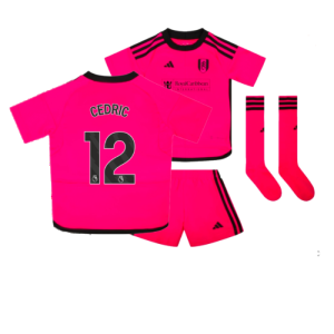 2023-2024 Fulham Away Little Boys Mini Kit (Cedric 12)