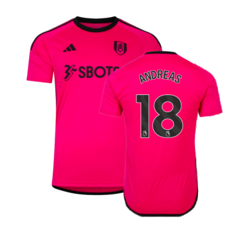 2023-2024 Fulham Away Shirt (Andreas 18)