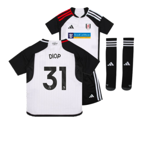 2023-2024 Fulham Home Mini Kit (Diop 31)