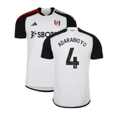 2023-2024 Fulham Home Shirt (Adarabioyo 4)