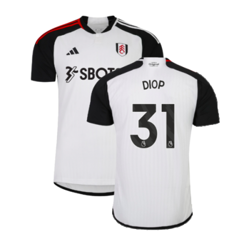 2023-2024 Fulham Home Shirt (Diop 31)