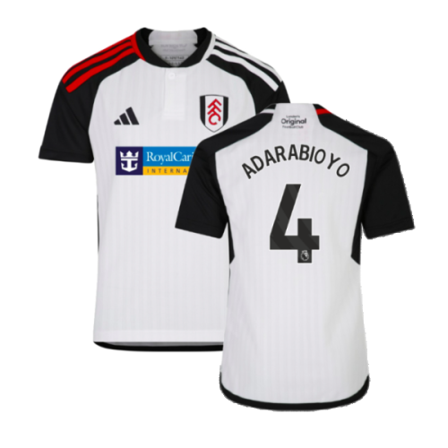 2023-2024 Fulham Home Shirt (Kids) (Adarabioyo 4)