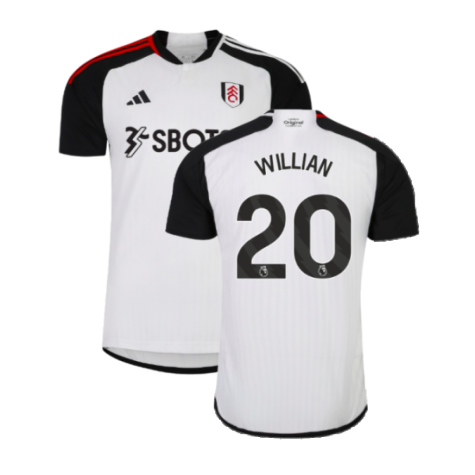 2023-2024 Fulham Home Shirt (Willian 20)