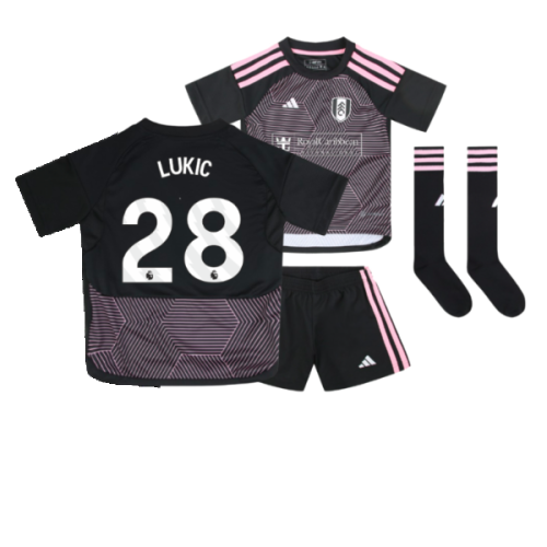 2023-2024 Fulham Third Mini Kit (Lukic 28)