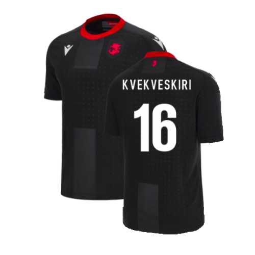 2023-2024 Georgia Away Shirt (KVEKVESKIRI 16)