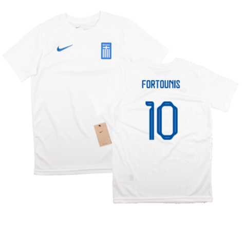 2023-2024 Greece Away Shirt (Kids) (FORTOUNIS 10)