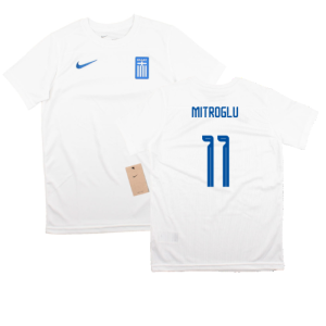 2023-2024 Greece Away Shirt (Kids) (MITROGLU 11)