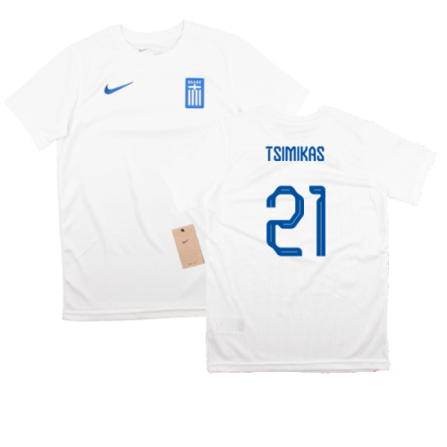 2023-2024 Greece Away Shirt (Kids) (TSIMIKAS 21)