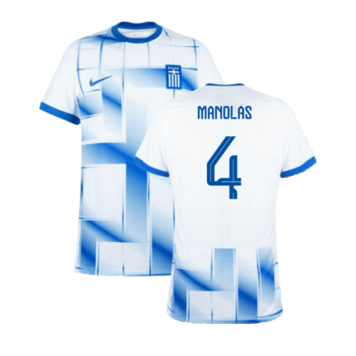 2023-2024 Greece Home Shirt (MANOLAS 4)