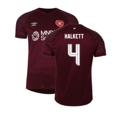 2023-2024 Hearts Home Shirt (HALKETT 4)