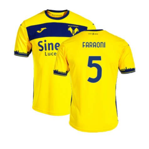 2023-2024 Hellas Verona Away Shirt (FARAONI 5)