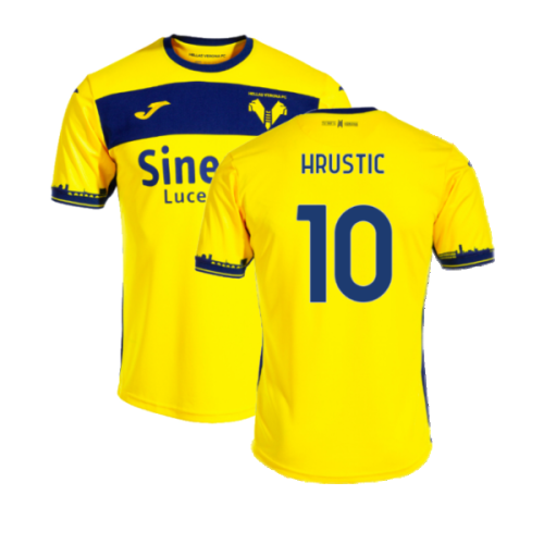 2023-2024 Hellas Verona Away Shirt (HRUSTIC 10)